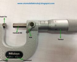 Mikrometre Ölçüm Cihazı ile Hassaslık Sağlama