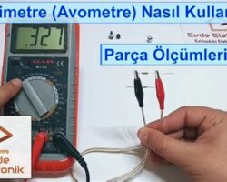 Avometre ile Kapasitans Ölçümü Nasıl Yapılır?