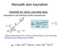 Manyetik Alanın Doğal Kaynakları ve Gaussmetreyle İzlenmesi